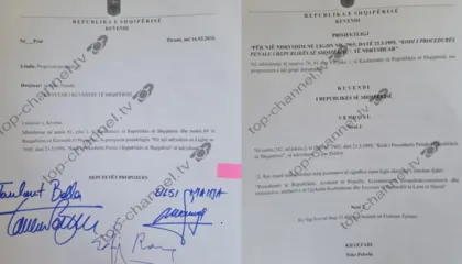 Ndalimi i pezullimit me vendim gjykate i krerëve të shtetit, zbulohet propozimi me firmat e Ramës, Ballës e Manjës: Përfshihen edhe anëtarët e Kushtetueses