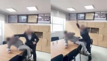 “Ndalu, ndalu”/ Mësuesi dhunon nxënësin në Prishtinë, grushte dhe shkelma mes tyre