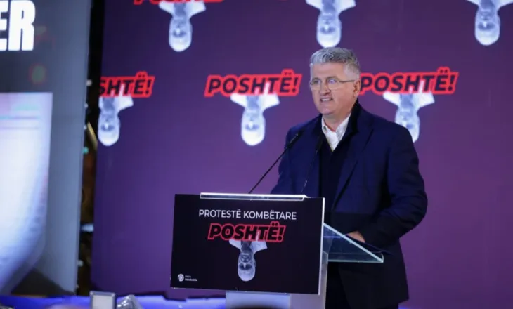 “Ne po sakrifikojmë për ëndrrën europiane”/ Gjekmarkaj në protestën e opozitës: Kupa është mbushur, Rama hoqi dhe maskën e fundit