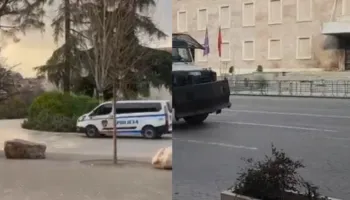 Në prag proteste: “Blindohet” Kryeministria dhe selia e PS, 1500 policë të shpërndarë në institucione