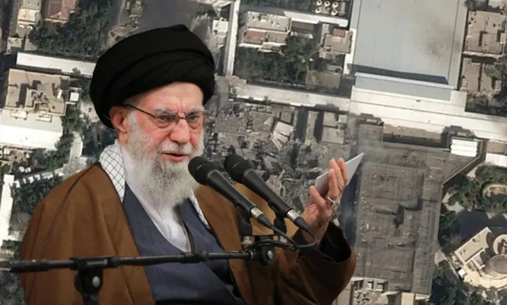 Në shënjestër të sulmit amerikano-izraelit, publikohen pamje nga kompleksi i shkatërruar i Khamenei-t