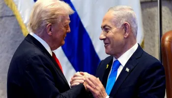 NETANYAHU FALENDERON TRUMPIN PER LUFTEN