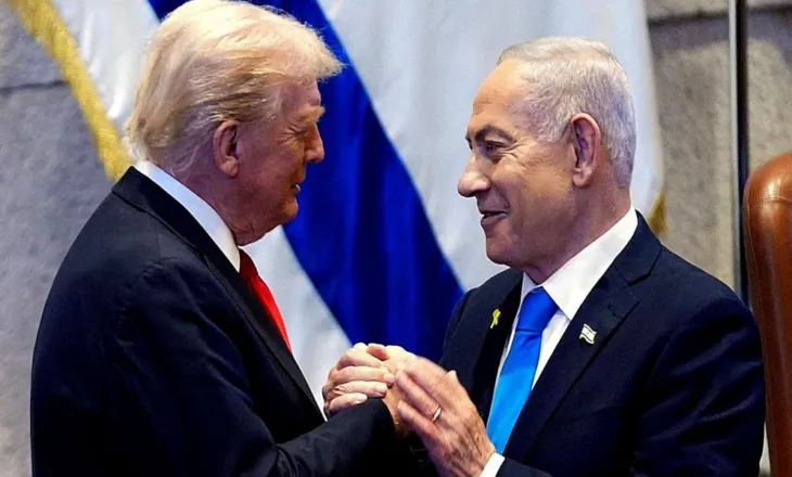 NETANYAHU FALENDERON TRUMPIN PER LUFTEN