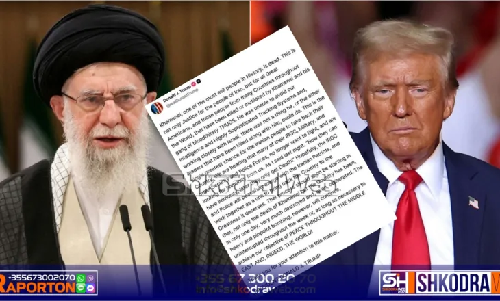 “Një nga njerëzit më të këqij në histori”, presidenti Donald Trump konfirmon vdekjen e Ali Khamenei