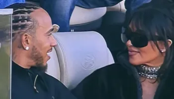 Nuk ka më dyshime! Lewis Hamilton dhe Kim Kardashian në një lidhje, shfaqen bashkë në Super Bowl