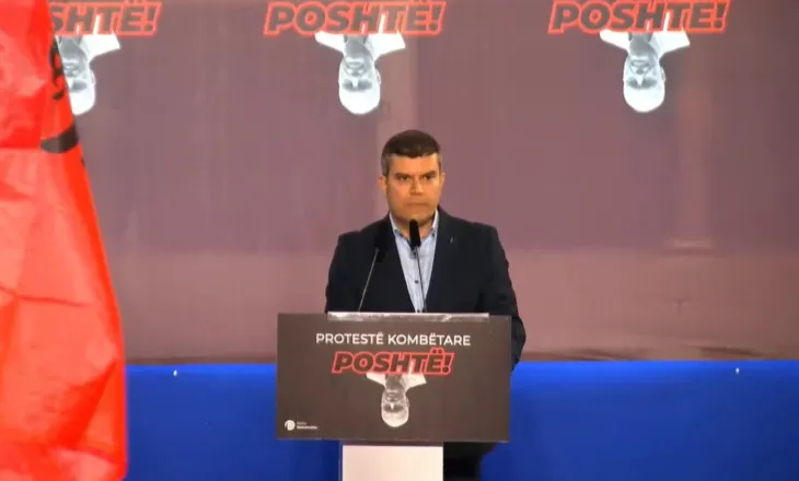 “Nuk vjen ndryshimi nga kafenetë dhe divanet e shtëpisë”, Hasimja në protestën e PD: Kemi më shumë nevojë se kurrë për frymë bashkimi!