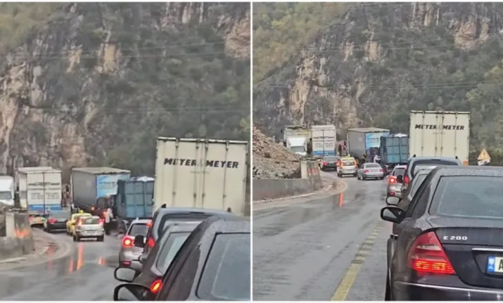 ‘O hajduta…’/ Balla publikon foto të rrugës së shembur në Librazhd, qytetarët e ‘masakrojnë’ me komente