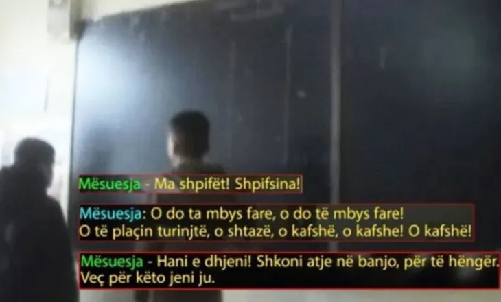 “O shtazë, kafshë”/ Dhunonte brutalisht nxënësit, shpallet në kërkim mësuesja në Kamëz
