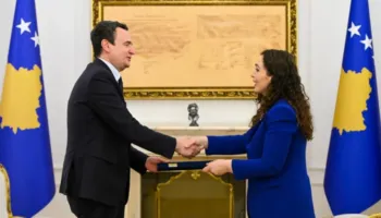 Osmani miraton Albin Kurtin si mandatar për formimin e qeverisë së re në Kosovë