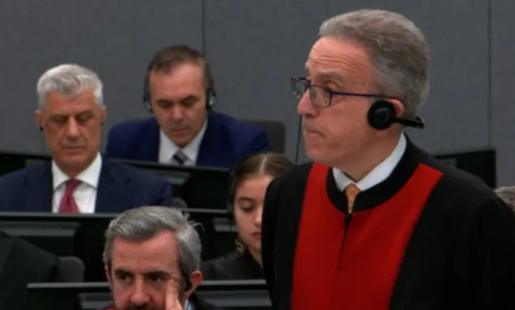 “Padrejtësi ligjore dhe historike”, avokati i Thaçit-gjykatësve: Këta burra duhet t’i prezumoni të pafajshëm, ua kërkon ligji!
