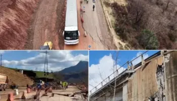 “Paralizohet” juglindja, bllokohet rruga lidhëse mes Librazhdit dhe Prrenjasit, fundoset ura, shemben shtylla dhe…