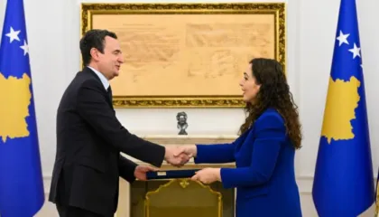 Pas konstituimit të Kuvendit, Osmani miraton Albin Kurtin si mandatar për formimin e qeverisë