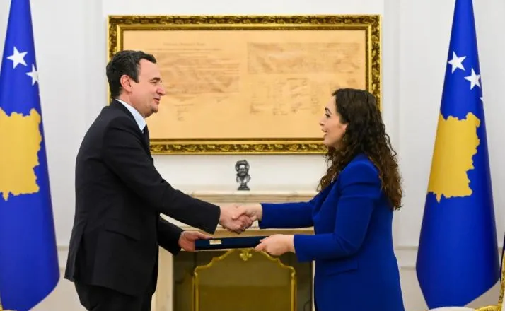 Pas konstituimit të Kuvendit, Osmani miraton Albin Kurtin si mandatar për formimin e qeverisë