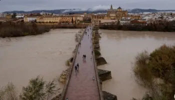 Pasojat e stuhisë: pamjet ajrore tregojnë përmbytje të përhapura në Andaluzinë e Spanjës