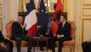 Peleshi në Senatin francez, takim me Presidentin e institucionit: Franca mbështetëse e palëkundur e integrimit europian të Shqipërisë