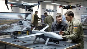 Përballë agresionit rus/ Ukraina hap fabrikën e parë të dronëve në Britani