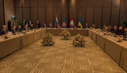 Përfundon dita e parë e negociatave 3-palëshe në Gjenevë/ Në tryezë Rusia, Ukraina dhe SHBA