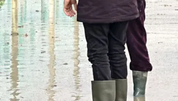 Përmbyten tokat në  Goriçan, dalja e lumit alarmon banorët