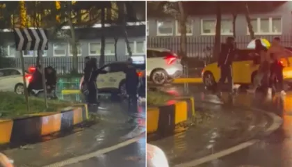 Plas grushti në Tiranë, të rinjtë përplasen fizikisht me njëri-tjetrin (FOTO)