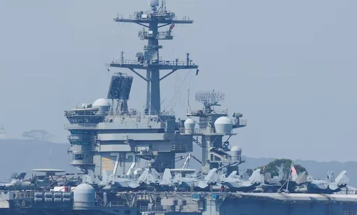 Po i afrohej aeroplanmbajtëses amerikane ‘USS Lincoln’, SHBA-ja rrëzon një dron iranian në Detin Arabik