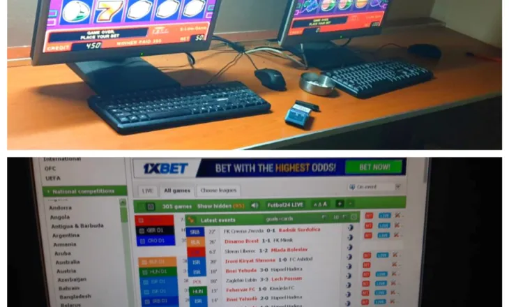 Policia e Korçës godet raste të lojërave të fatit të paligjshme, arrestohet një person, dy të proceduar penalisht