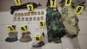 Policia e Kosovës sekuestron armë, granata dhe uniforma serbe në veri të vendit