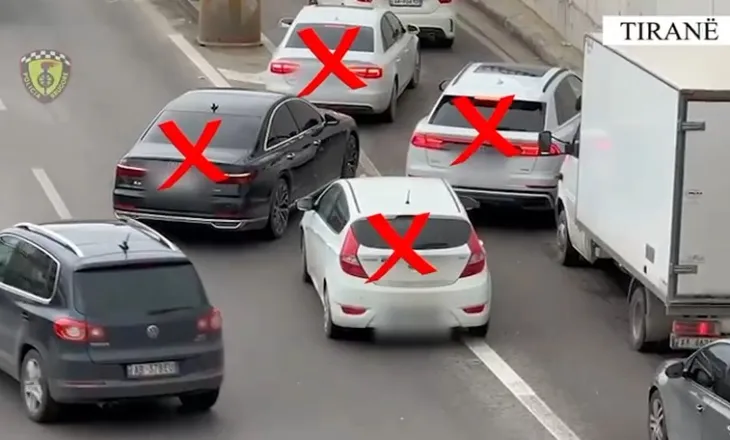 Policia Rrugore e Tiranës me dorë të hekurt: 325 gjoba dhe 31 procedime penale gjatë javës së shkuar