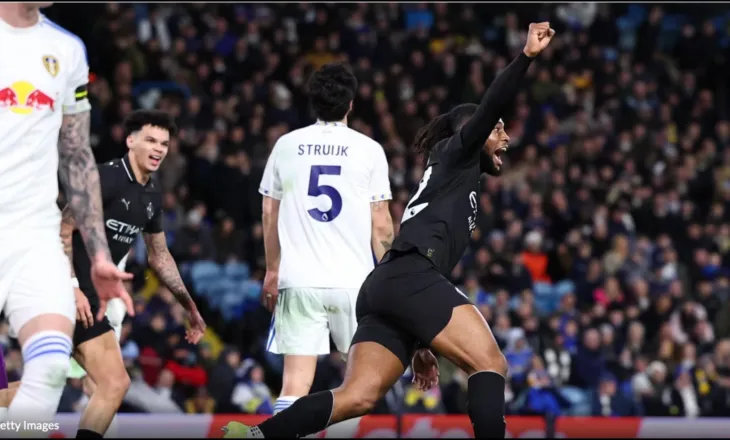 Premier League/Manchester City mposht Leeds dhe vijon presionin ndaj Arsenalit