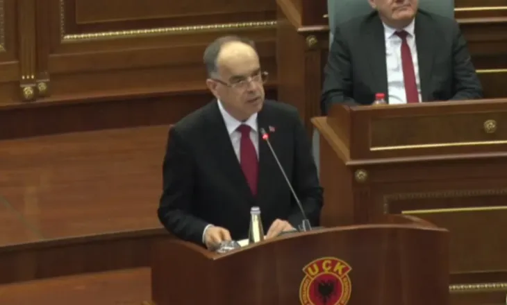 Presidenti Begaj në kuvendin e Kosovës: Historia nuk mund të rishkruhet, e vërteta është me UÇK