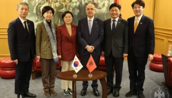 Presidenti Begaj pret delegacionin nga Koreja e Jugut: Forcimi i bashkëpunimit mes dy vendeve