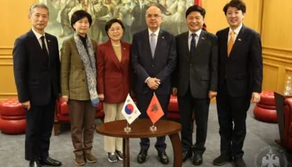 Presidenti Begaj pret delegacionin nga Koreja e Jugut: Forcimi i bashkëpunimit mes dy vendeve