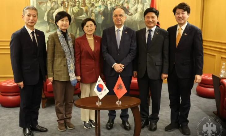Presidenti Begaj pret delegacionin nga Koreja e Jugut: Forcimi i bashkëpunimit mes dy vendeve