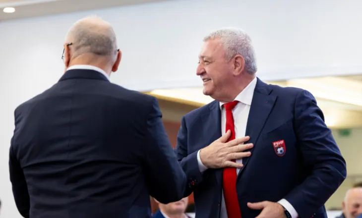 Presidenti Duka merr letra urimi nga Sekretari i Përgjithshëm i FIFA-s, homologët në Europë dhe Lugina e Preshevës për rizgjedhjen në krye të FSHF-së