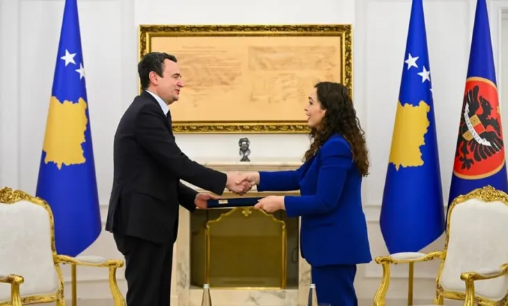 Presidentja Osmani i jep Kurtit mandatin për formimin e qeverisë së re, ja mesazhi i saj