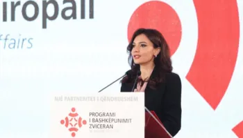 Prezantimi i Programit të Bashkëpunimit Zviceran, Spiropali: Partneriteti me Zvicrën, i rëndësishëm për rrugëtimin europian të Shqipërisë