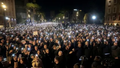 Protesta e opozitës, reagon Berisha: “Uragani i lirisë” vërshon sot në Tiranë. Fitore!