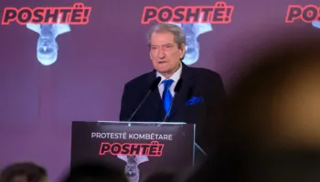 Protesta e PD-së, Berisha: Është rikthyer farsa zgjedhore e Enver Hoxhës