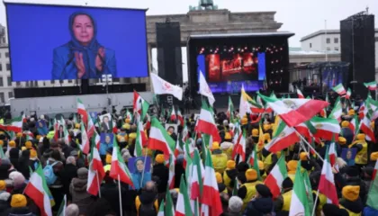 Protesta në Berlin, thirrje për ndryshimin e regjimit në Iran