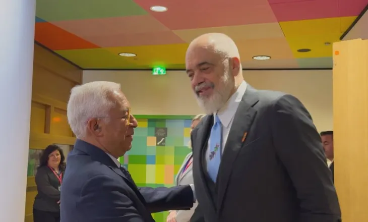 Rama në Bruksel, darkë informale me Antonio Kostën