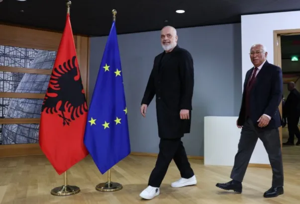 Rama në Bruksel, takohet me Antonio Costa