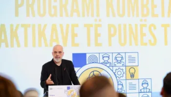 Rama thirrje të rinjve: Angazhohuni në projektin që kemi me BE, janë 65 mln euro investim