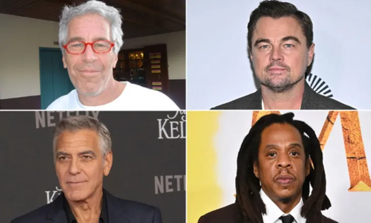 Rasti Epstein përfshin edhe Hollywood-in/ Jay Z, Leonardo DiCaprio, George Clooney dhe “vajzat të Kopenhagenit”