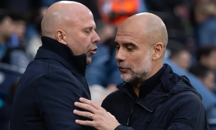 “Reklamë e shkëlqyer”, Guardiola feston pas suksesit ndaj Liverpool, Slot: Rezultat zhgënjyes