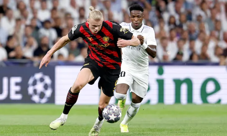 Rekordi i Vinicius në Champions, që lë pas Haaland dhe Mbappé