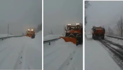 Rënia e ortekëve të dëborës/ Bllokohet aksi Qafë Thore-Theth