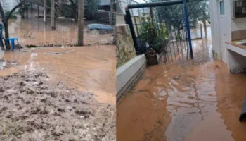 Reshjet e shiut shkaktojnë përmbytje në Himarë, uji hyn brenda shtëpive, bashkia: Qëndroni në mjedisa të sigurta!