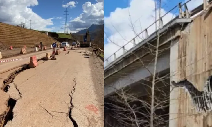 Rëshqitje, shembje, çarje dhe izolime…Rrugë të bllokuara dhe me rrezik në gjithë vendin! LISTA nga jugu në veri