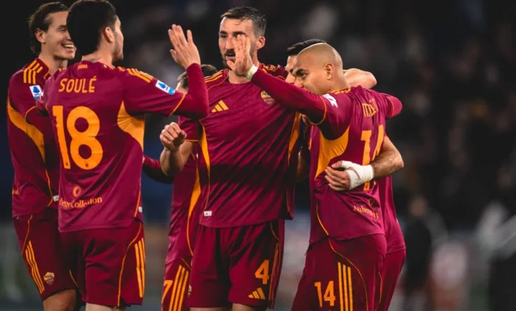 Roma fiton në ‘Olimpico’ dhe kap Juven në zonën Champions, Atalanta rigjen suksesin e plotë në Serie A
