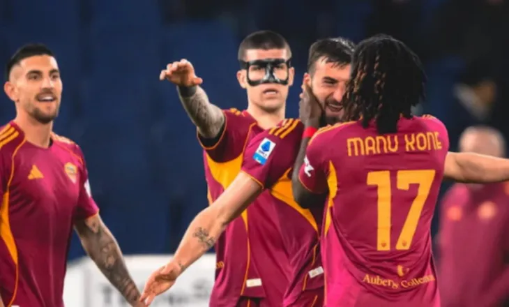 Roma mposht Cremonesen, ruan vendin e katërt, i shkëputet me 4 pikë Juventusit