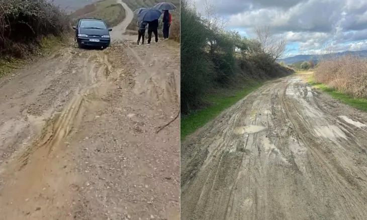 Rrëshqitje dheu në Peqin, dëmtime në rrugë dhe çarje pranë disa banesave